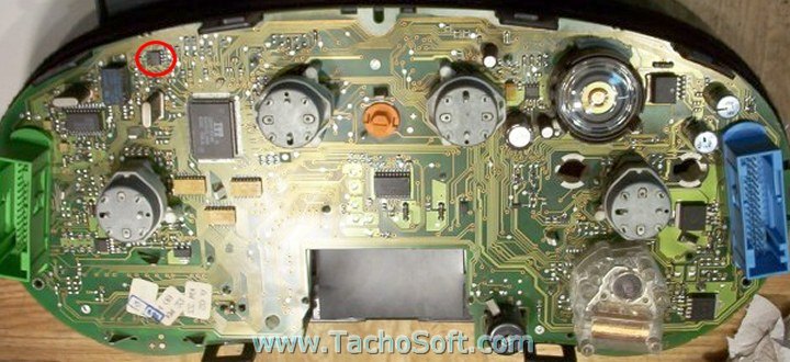 Audi A3 spedometer calibration pics - odometer Audi information