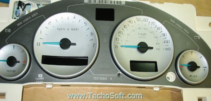 Buick Rendezvous speedometer calibration information