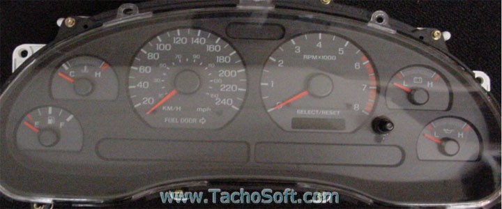 Ford Mustang speedometer calibration information