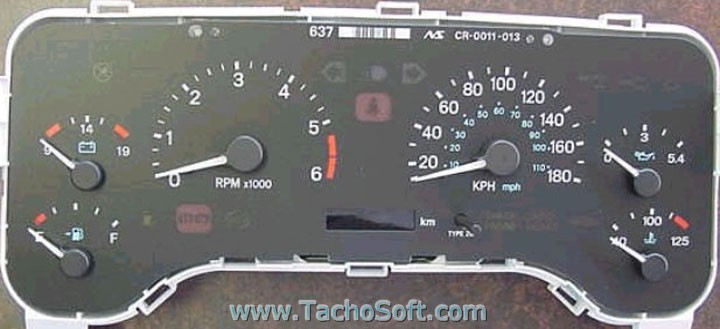 Jeep Wrangler TJ speedometer calibration information