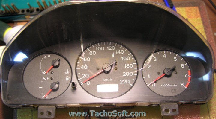 Mazda 323 speedometer calibration information malual