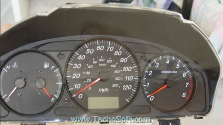 Mazda MPV speedometer calibration information