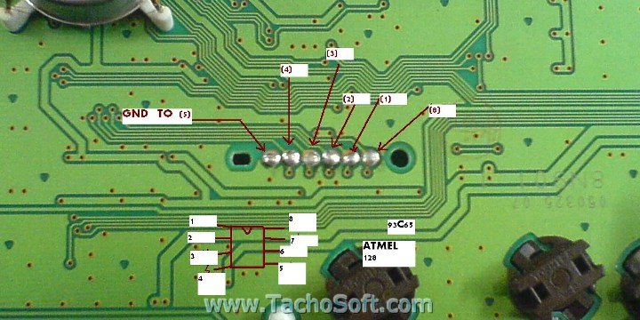 Nissan Sunny spedometer calibration pics - odometer Nissan information