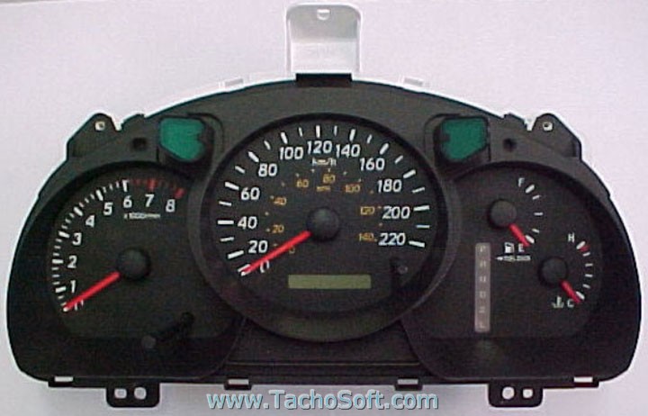 Toyota Highlander speedometer calibration information
