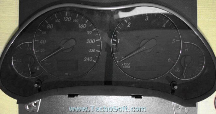 2003 toyota speedometer calibration